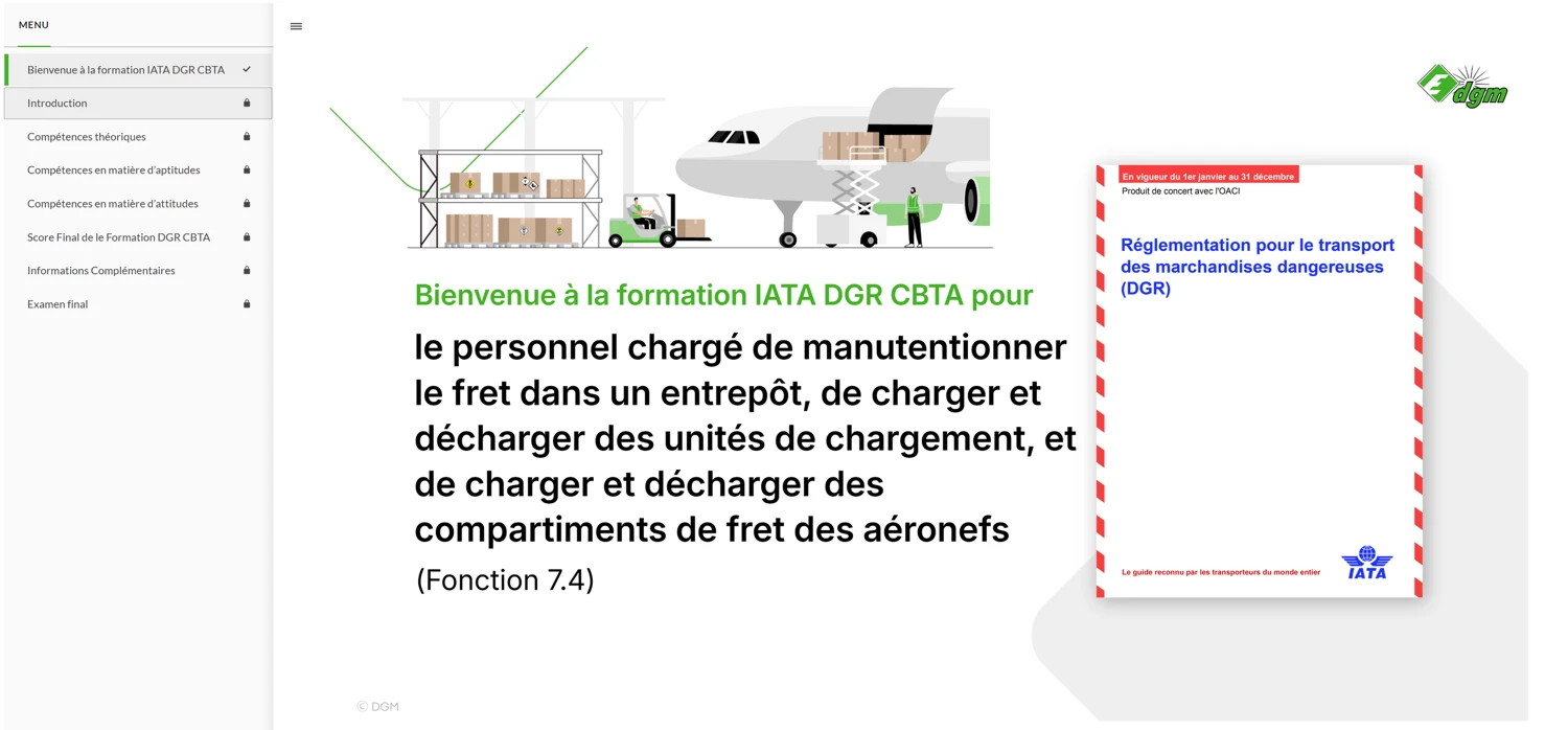 Un parcours personnalisé selon les acquis du stagiaire